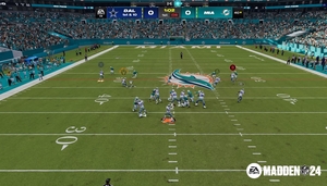 It then added it to Lawrence's actual Madden NFL 24